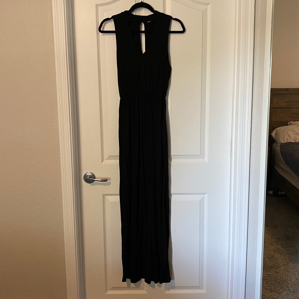 LUSH High Neck Black Maxi